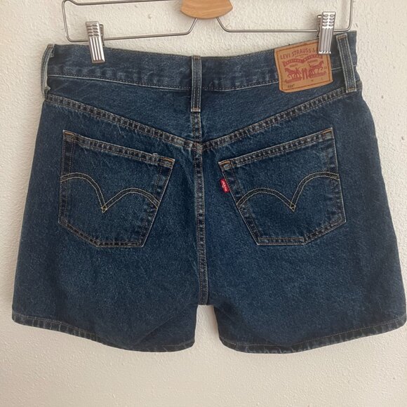 Levi’s 501 High-Rise Denim Shorts - Picture 4 of 6